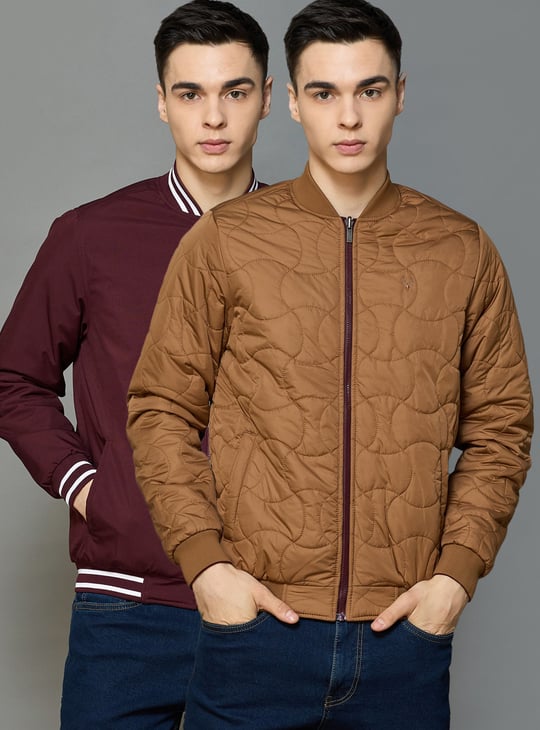 ALLEN SOLLY Reversible Windcheater Jacket