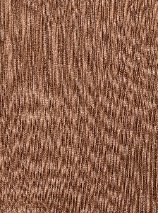 GINGER Knit Collared Top