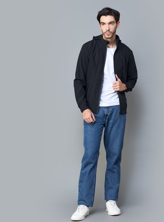 INDIAN TERRAIN Solid Windcheater Jacket