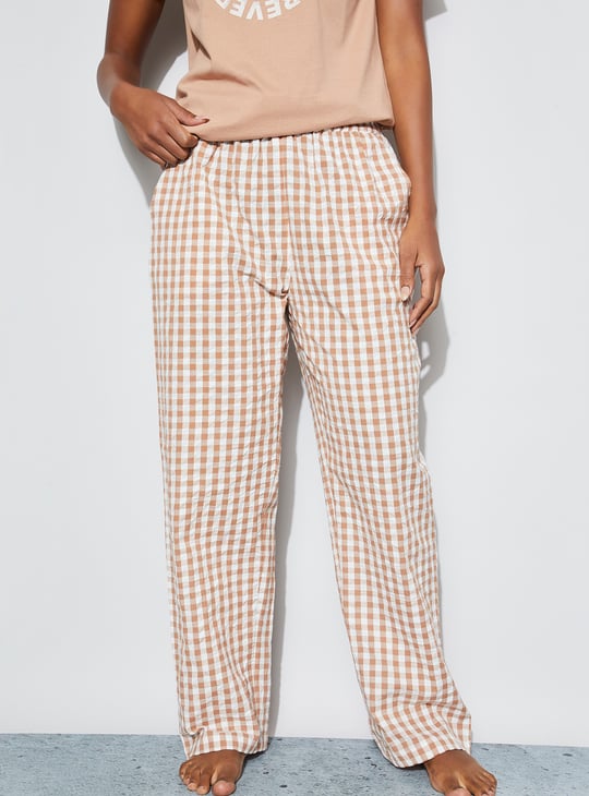 GINGER Gingham Checked Pyjamas