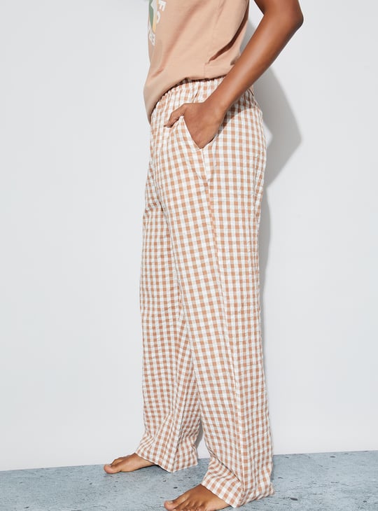 GINGER Gingham Checked Pyjamas