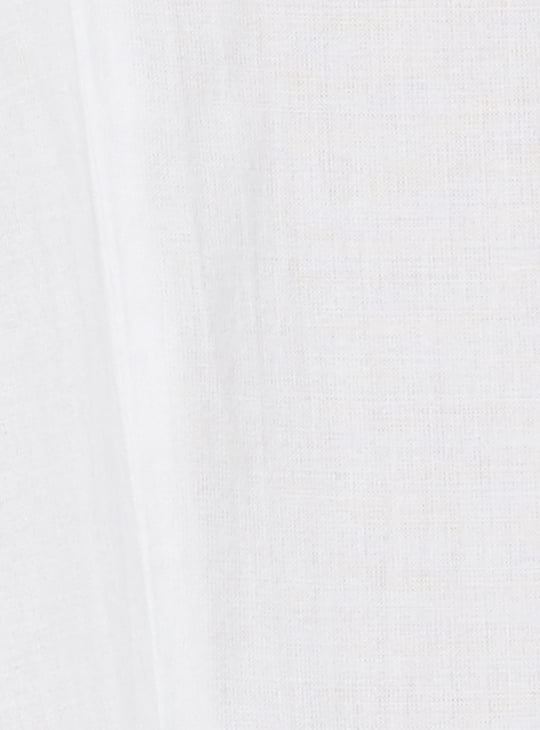 MELANGE Embroidered Palazzo Pants