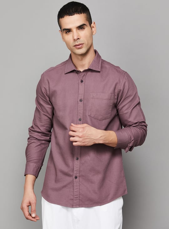 BLACKBERRYS CASUAL Textured Caty Shirt (Slim)