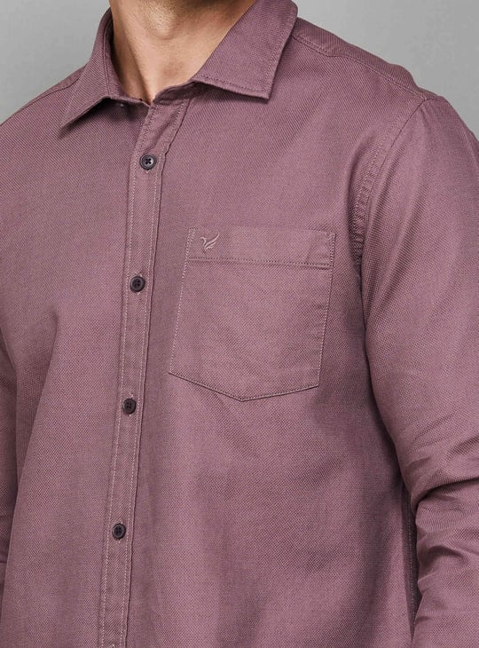 BLACKBERRYS CASUAL Textured Caty Shirt (Slim)
