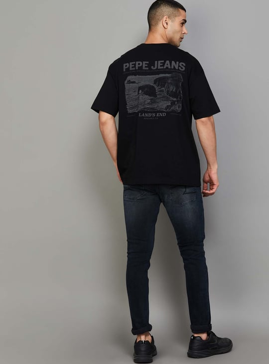PEPE JEANS Back Print Oversized T-shirt