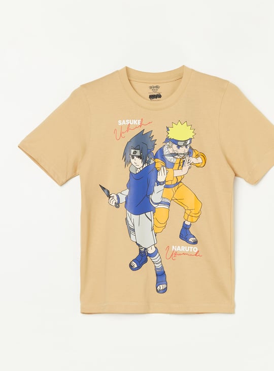 KIDSVILLE Boys Naruto and Sasuke T-shirt