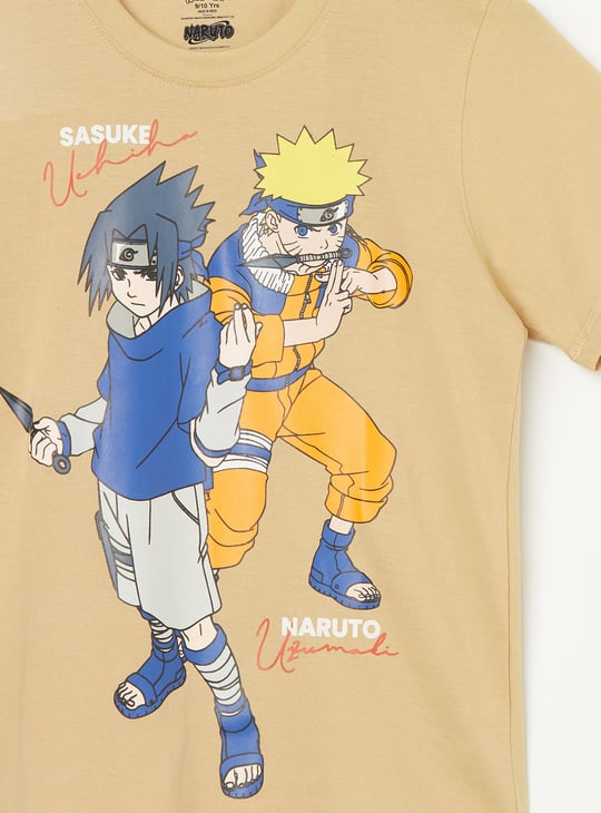 KIDSVILLE Boys Naruto and Sasuke T-shirt