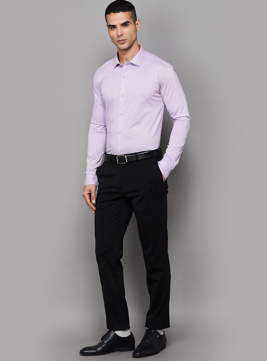 PARK AVENUE Woven Slim Fit Formal Shirt