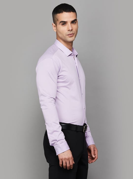 PARK AVENUE Woven Slim Fit Formal Shirt
