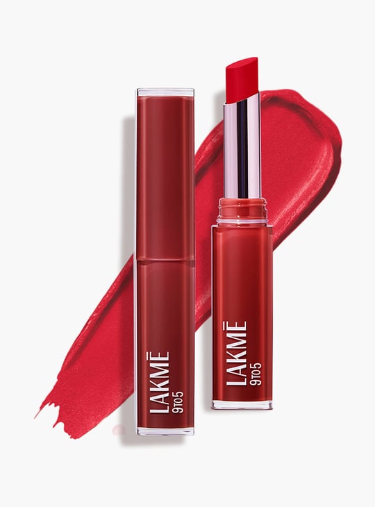LAKME 9to5 Lip Tattoo Matte Slim Stick - Red Coat - 2g