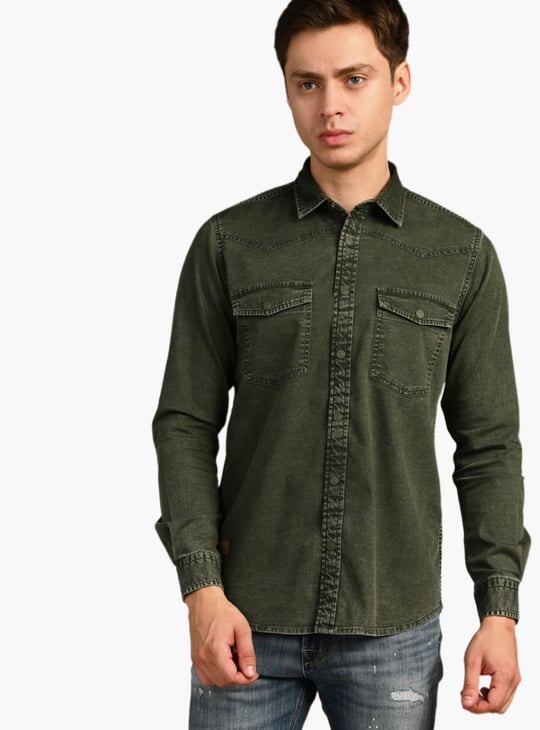 KILLER Solid Regular Fit Shirt
