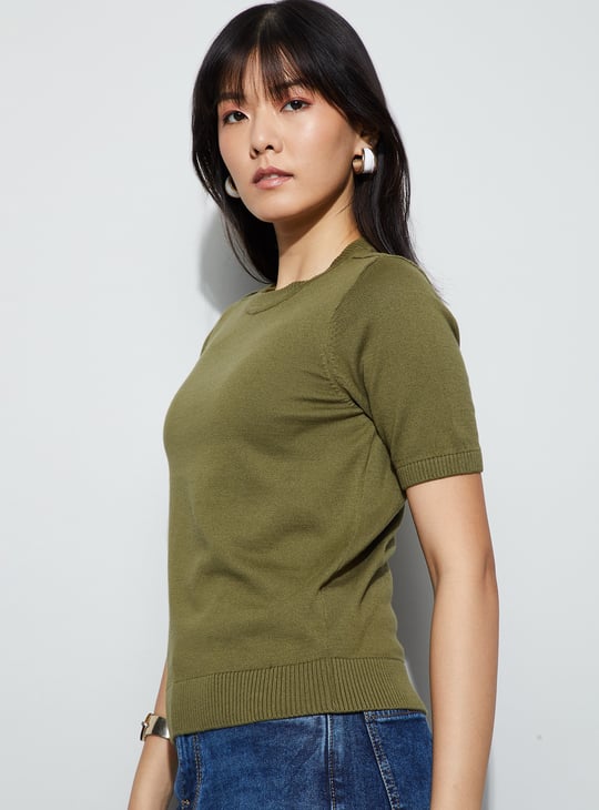 FAME FOREVER Knitted Top