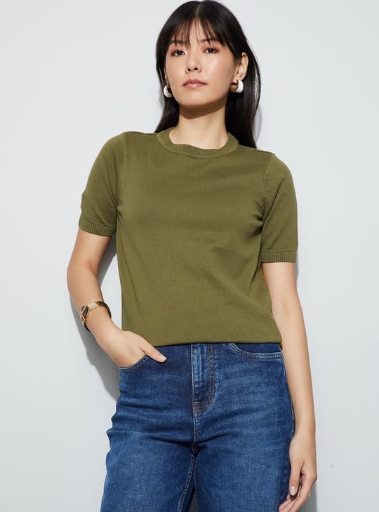 FAME FOREVER Knitted Top