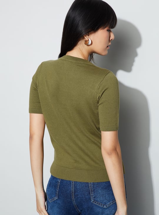 FAME FOREVER Knitted Top