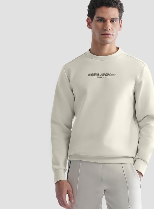 US POLO ASSN Typographic Print Sweatshirt