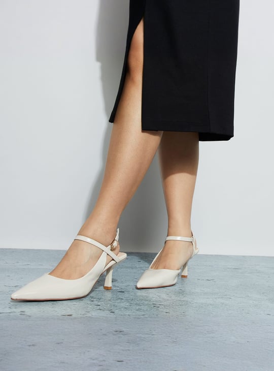 GINGER Solid Stilettos Heels
