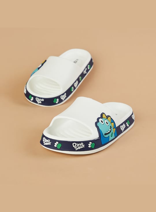 FAME FOREVER Boys Dinosaur Sliders