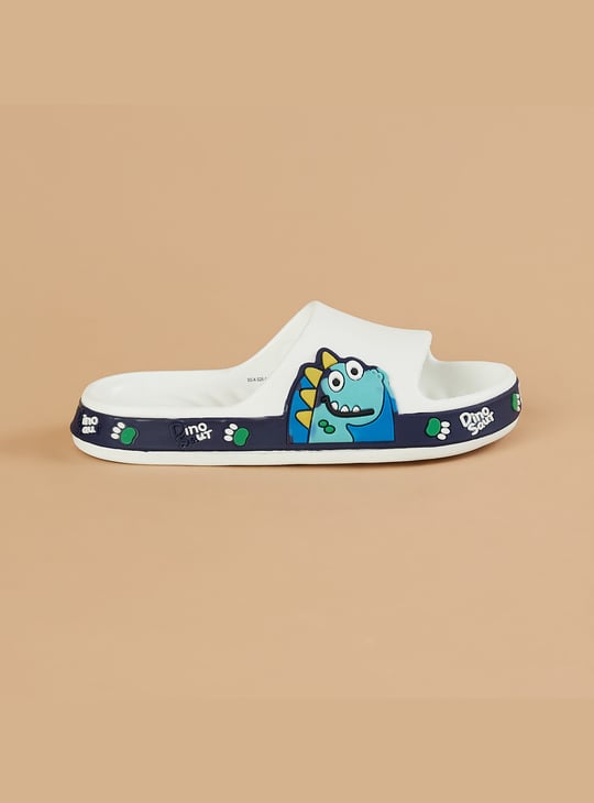 FAME FOREVER Boys Dinosaur Sliders