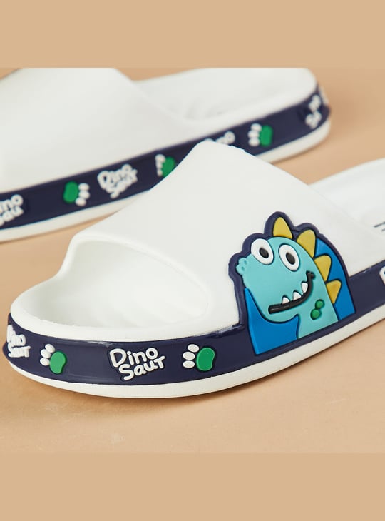FAME FOREVER Boys Dinosaur Sliders