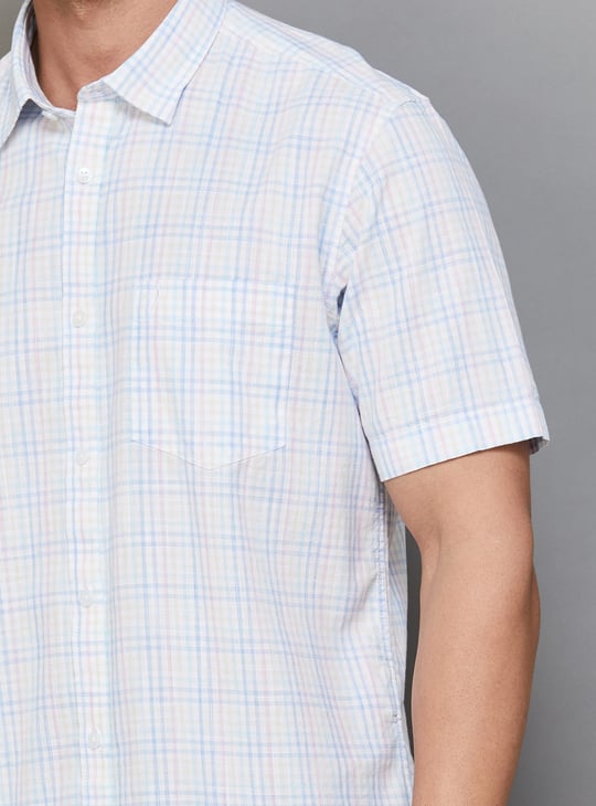 INDIAN TERRAIN Checked Classic Fit Shirt