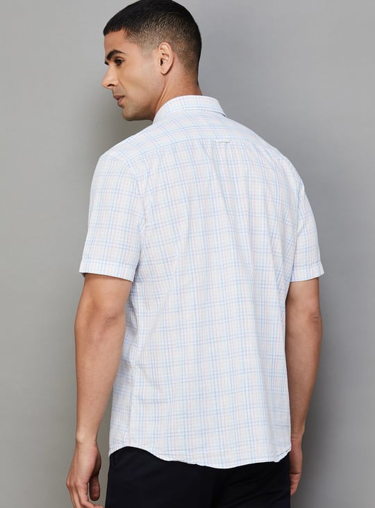 INDIAN TERRAIN Checked Classic Fit Shirt