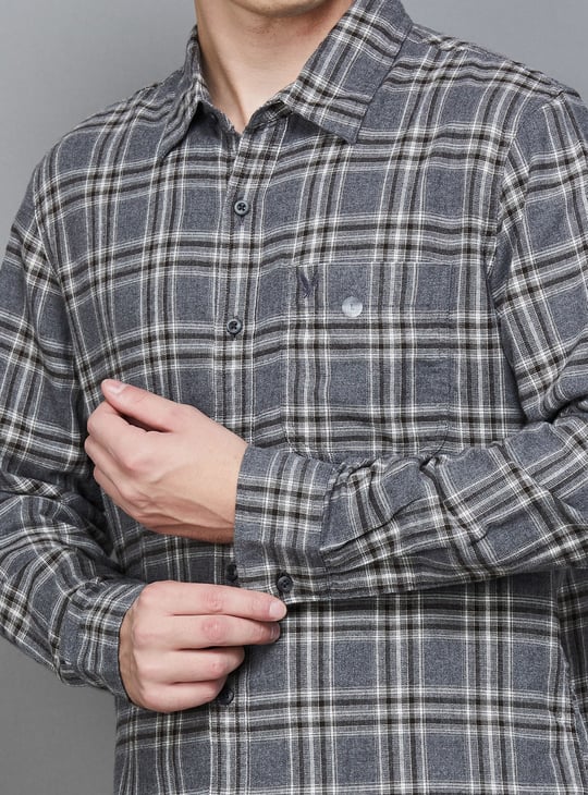 AMERICAN EAGLE Checked Regular Fit Shirt