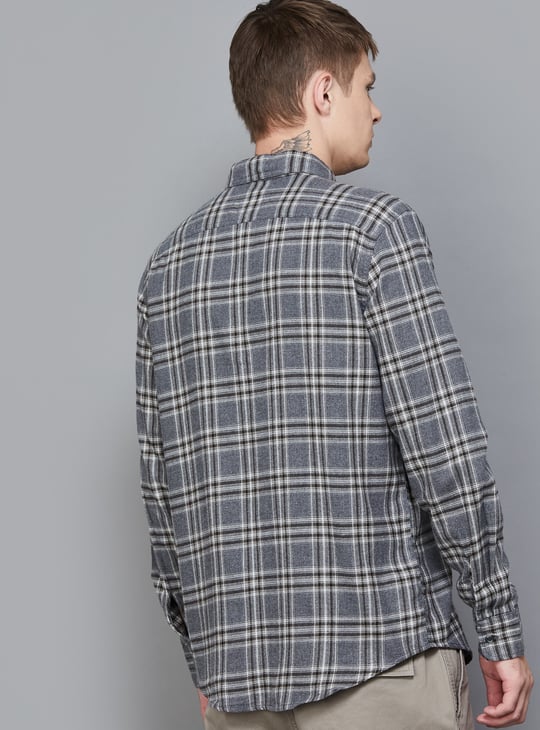 AMERICAN EAGLE Checked Regular Fit Shirt