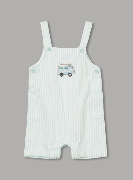 FS MINI KLUB Boys Character Dungaree with T-Shirt Set