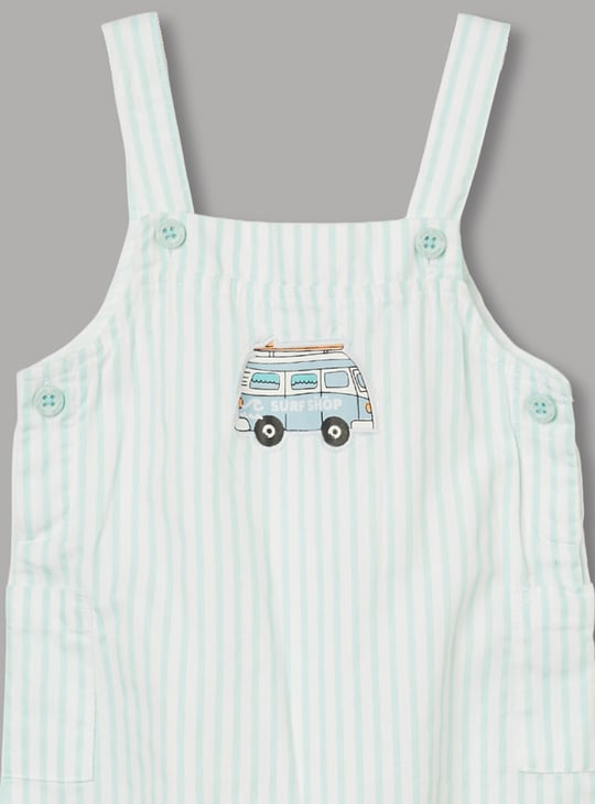 FS MINI KLUB Boys Character Dungaree with T-Shirt Set