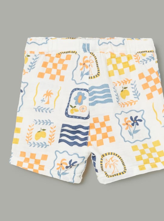 FS MINI KLUB Boys Printed Shorts Set