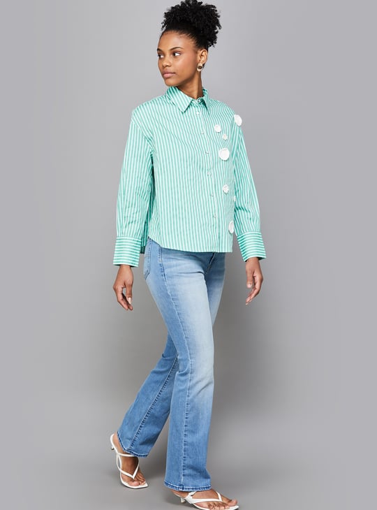 LEVI'S 725 Washed High Rise Bootcut Jeans