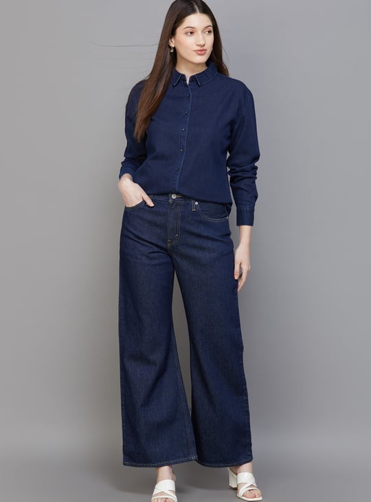 LEVI'S Washed Loose Bootcut Jeans