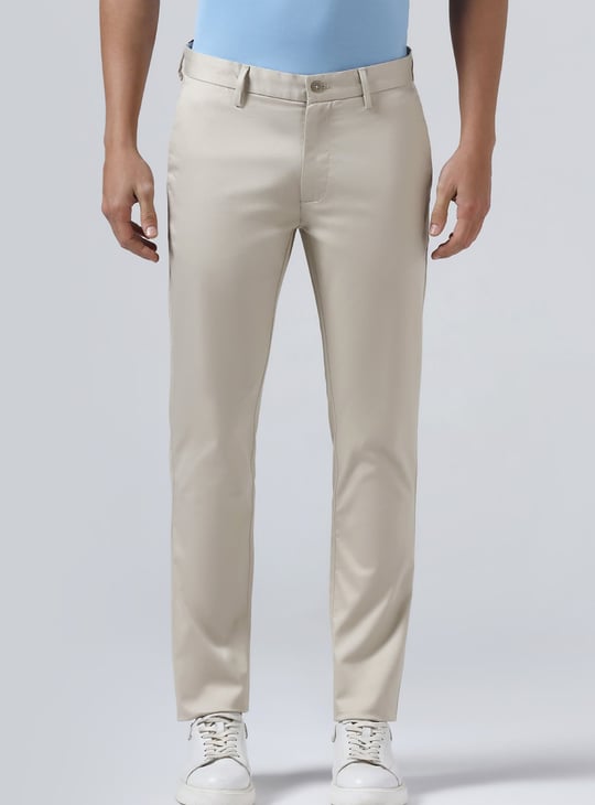 BLACKBERRYS Solid Regular Fit Trousers