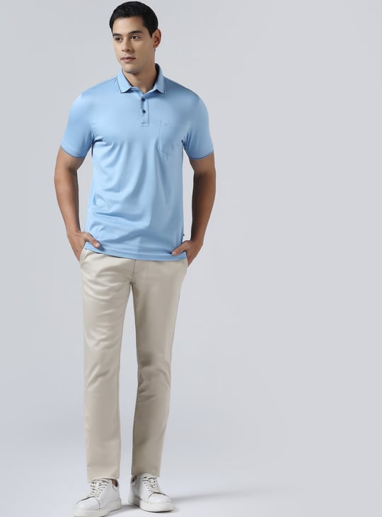 BLACKBERRYS Solid Regular Fit Trousers