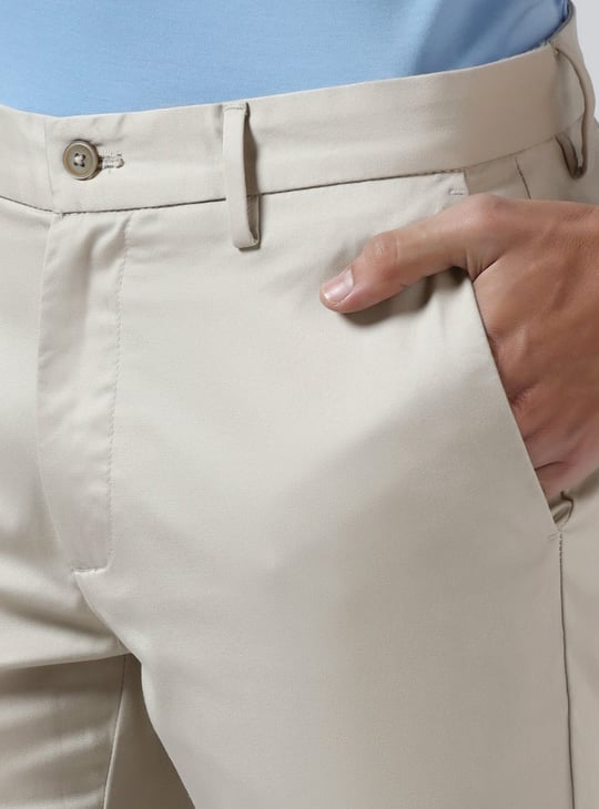 BLACKBERRYS Solid Regular Fit Trousers