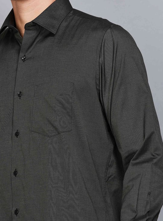 VAN HEUSEN Woven Regular Fit Formal Shirt