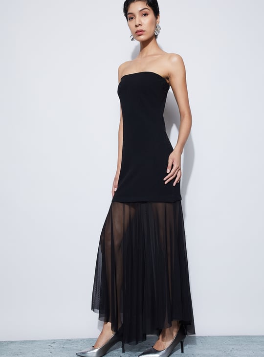 CODE Bandeau Maxi Dress