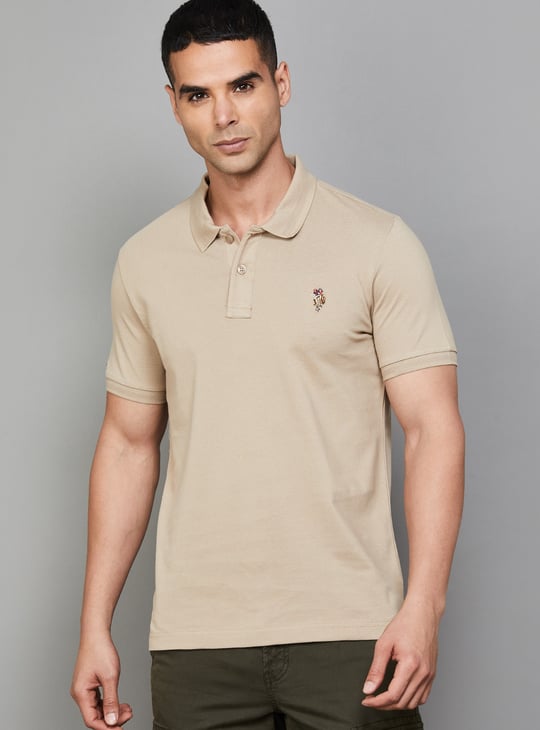 US POLO ASSN Solid Polo T-shirt