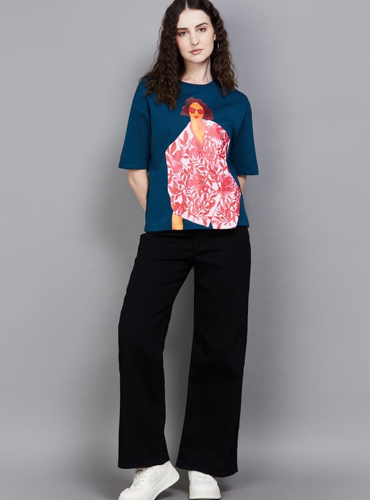 VERO MODA Graphic Print T-shirt
