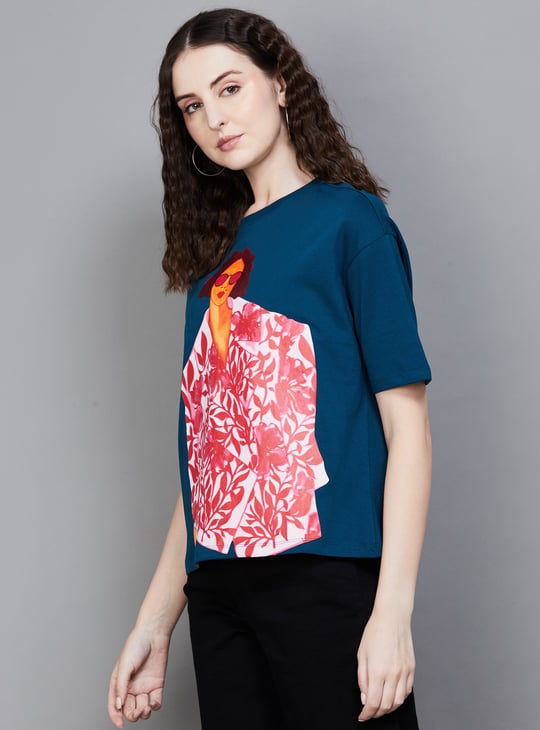 VERO MODA Graphic Print T-shirt