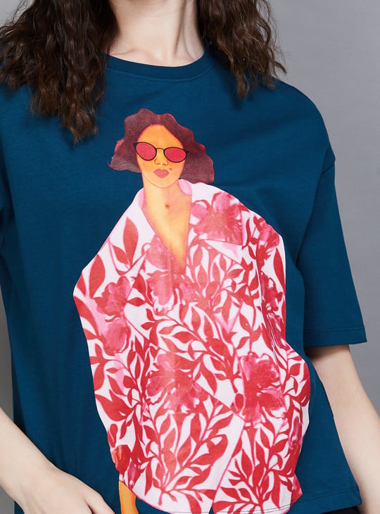 VERO MODA Graphic Print T-shirt