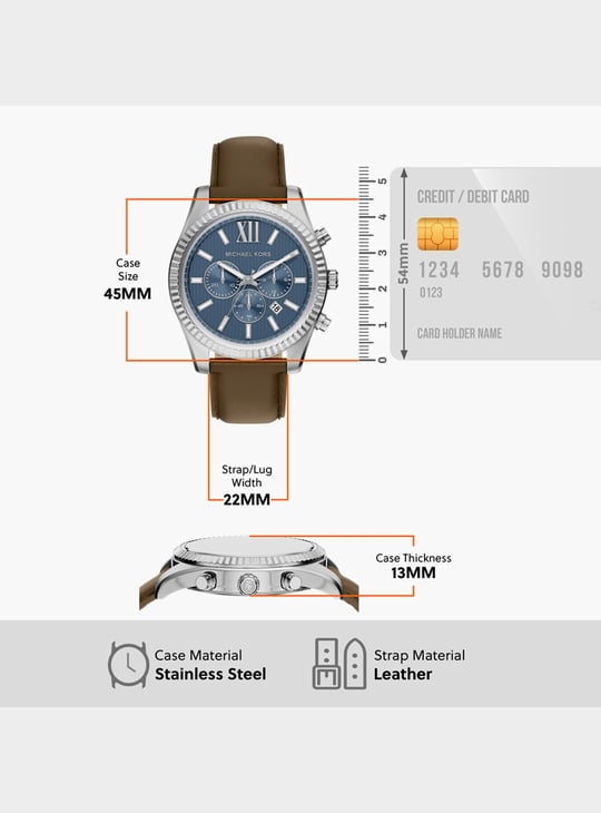 MICHAEL KORS Lexington Chronograph Watch - MK9258I