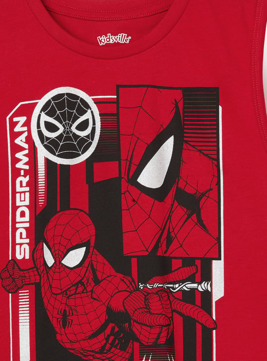 KIDSVILLE Boys Spider-Man Print Vest