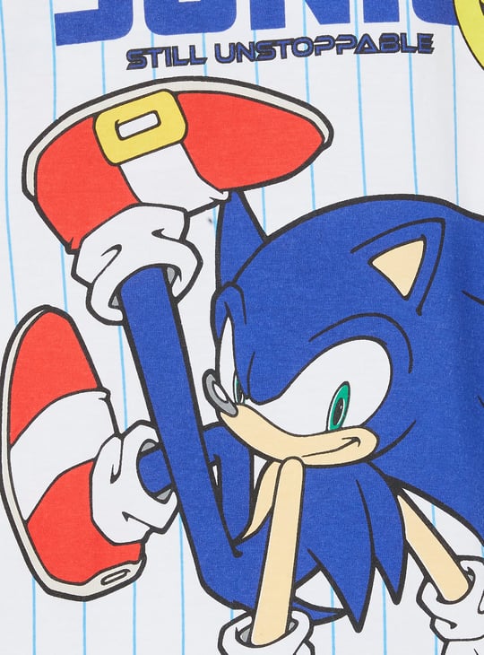 KIDSVILLE Boys Sonic The Hedgehog T-shirt