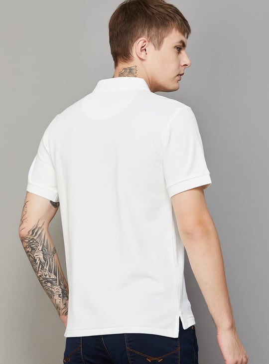US POLO ASSN Solid Polo T-shirt