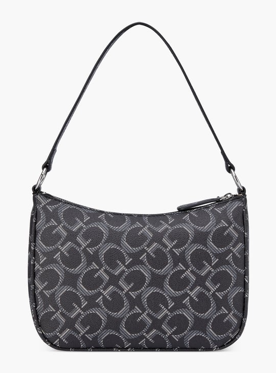 GUESS Logo Print Sling Bag