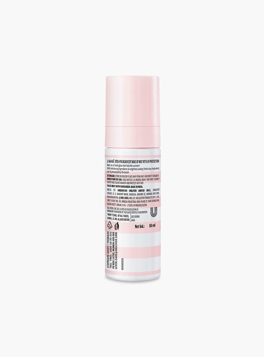 LAKME 9to5 Hya Matte Beach Edit UV Protection Make Up Mist - 50ml