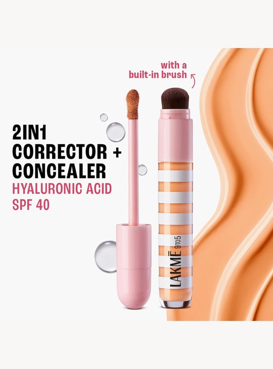 LAKME 9to5 Hya Matte Beach Edit Concealer - Medium Tan - 6ml