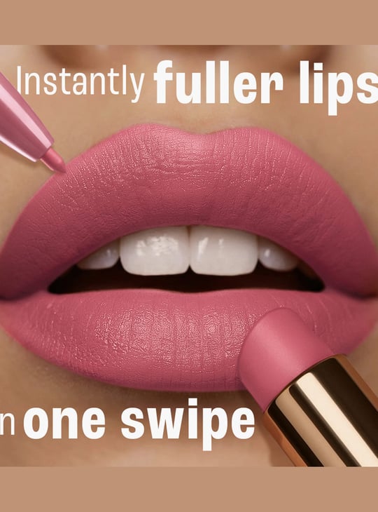 LAKME 9to5 Hya Matte Beach Edit 2in1 Lipstick + Liner - Vacation Pink