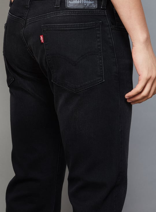 LEVI'S Darkwashed 517 Bootcut Jeans | Black